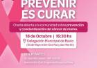 CHARLA SOBRE PREVENCIÓN Y CONCIENTIZACIÓN DEL CÁNCER DE MAMA