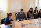 Reunión entre integrantes del Ejecutivo, concejales, consejeros y la Licenciada en Ciencias Económicas Nadia Perazzo