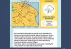 ALERTA POR TORMENTAS Y OCASIONAL CAIDA DE GRANISO