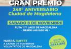 CICLISMO POR EL ANIVERSARIO DE MAGDALENA