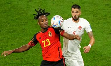 Bélgica le ganó a Canadá y lidera el Grupo F en el debut del Mundial de Qatar 2022