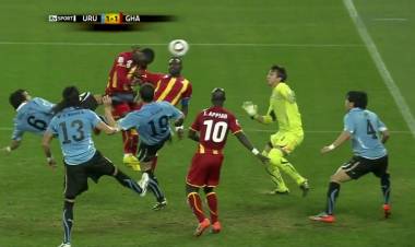 Uruguay venció a Ghana pero no pudo avanzar a octavos de final 