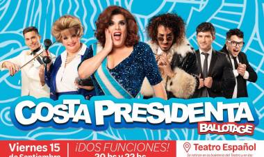 LLEGA COSTA PRESIDENTA AL TEATRO ESPAÑOL