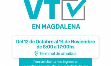 LLEGA LA VTV A MAGDALENA 