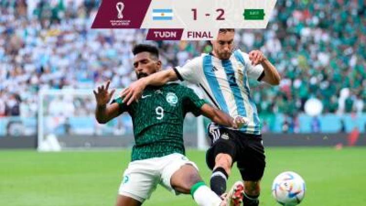 La derrota en el debut de la Selección Argentina ante Arabia Saudita por 2 a 1