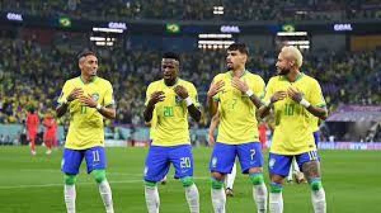 Brasil bailó a Corea del Sur y enfrentará a Croacia en cuartos de final