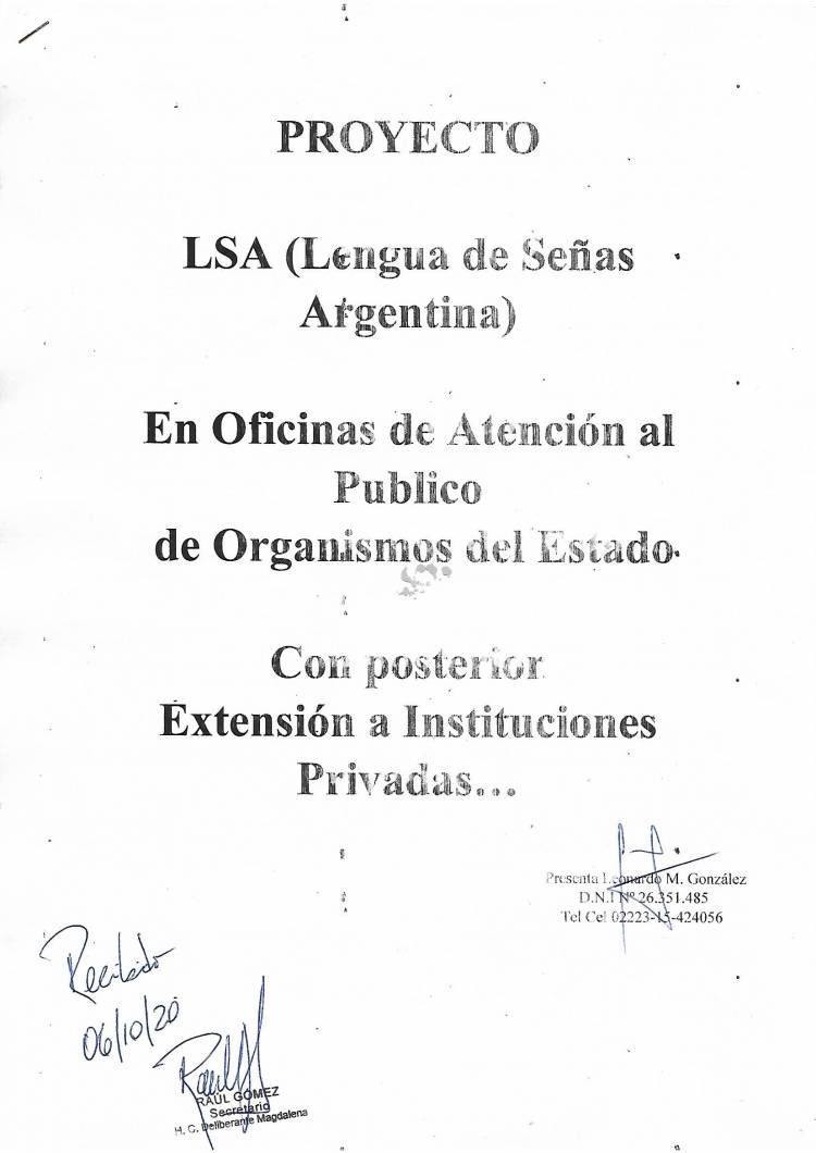 EMPLEADOS MUNICIPALES SE CAPACITARON EN LENGUA DE SEÑAS