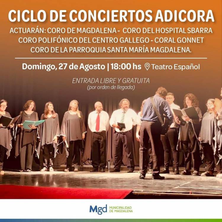 CICLO DE CONCIERTOS ADICORA 