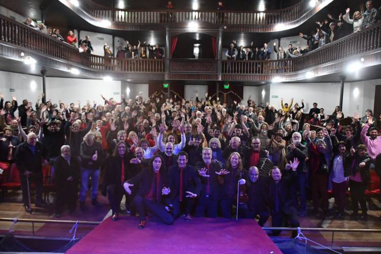 LA JUAN D’ARIENZO BRILLÓ EN EL TEATRO ESPAÑOL DE MAGDALENA