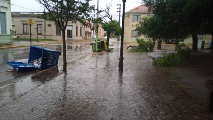 FUERTE TEMPORAL EN LA REGION