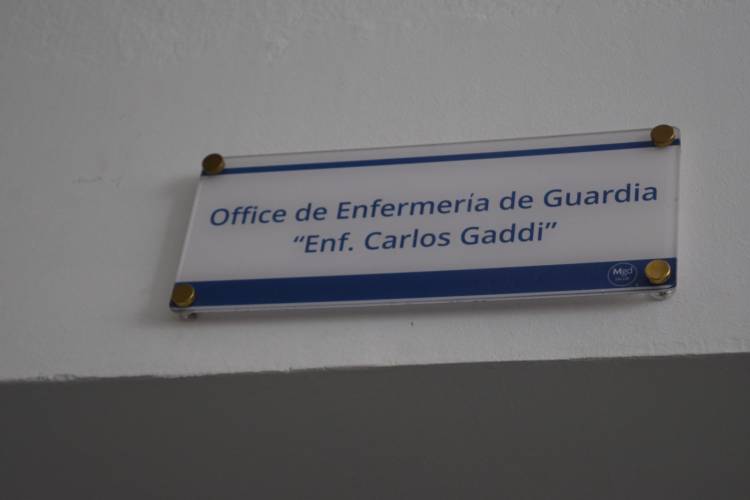 SE INAUGURÓ EL NUEVO SECTOR DE GUARDIA EN EL HOSPITAL 'SANTA MARÍA MAGDALENA'