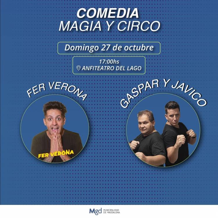 COMEDIA, MAGIA Y CIRCO EN EL ANFITEATRO