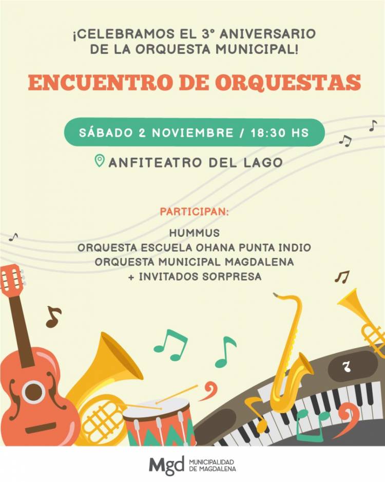 3ER ANIVERSARIO DE LA ORQUESTA MUNICIPAL