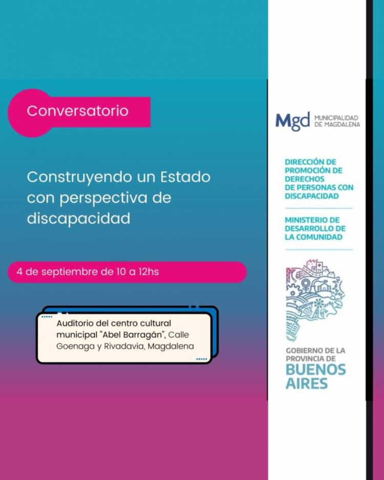 CONVERSATORIO SOBRE DISCAPACIDAD E INCLUSION