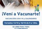 VACUNATE EN EL HOSPITAL MUNICIPAL 