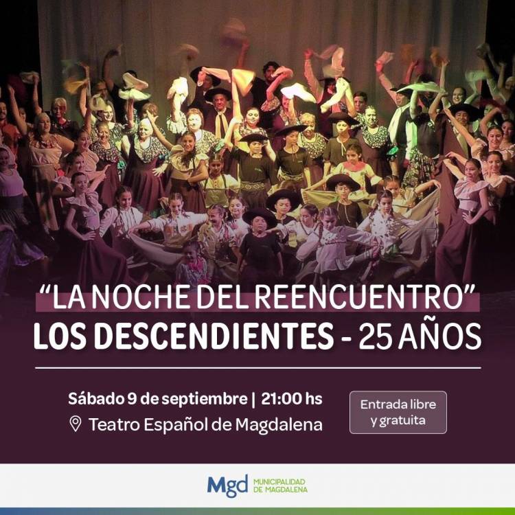 LOS DESCENDIENTES CELEBRAN SUS 25 AÑOS 