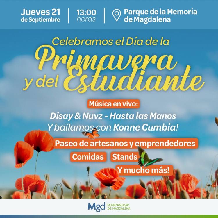 CELEBRAMOS LA PRIMAVERA Y EL DÍA DEL ESTUDIANTE