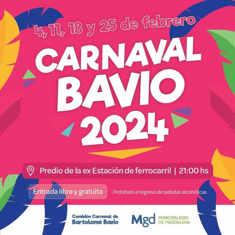 CARNAVALES EN EL PARTIDO DE MAGDALENA!!!!